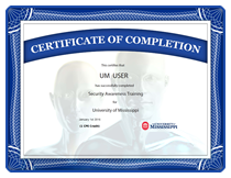 Training Completion Certificate